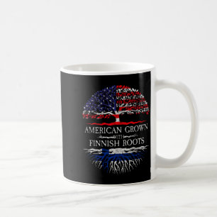 Amerikanisch gewachsen mit finnischen Wurzeln Finn Kaffeetasse
