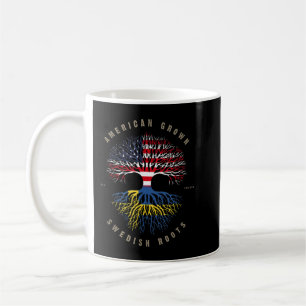 Amerikanisch Gewachsen Schwedische Wurzeln Schwedi Kaffeetasse
