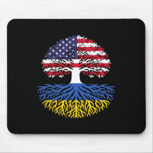 Amerikanisch gewachsene ukrainische Wurzeln Mousepad