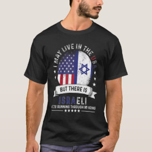 Amerikanisch-israelische Zuhause in US-Patriot-Ame T-Shirt