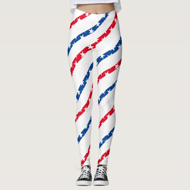 amerikanisch patriotisch leggings (Vorderseite)