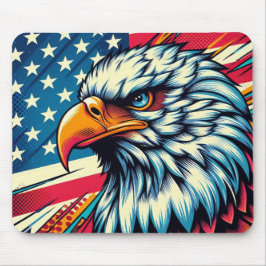 Amerikanisch-patriotische Mauspad