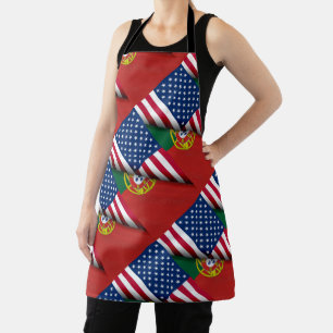 Amerikanisch-portugiesische Designs Schürze