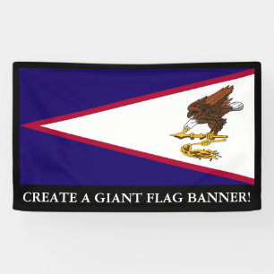 Amerikanisch-Samoa-Flagge Banner