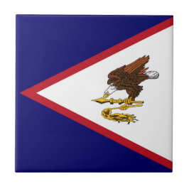 Amerikanisch-Samoa-Flagge Fliese