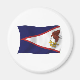 Amerikanisch-Samoa-Flagge-Magnet Magnet