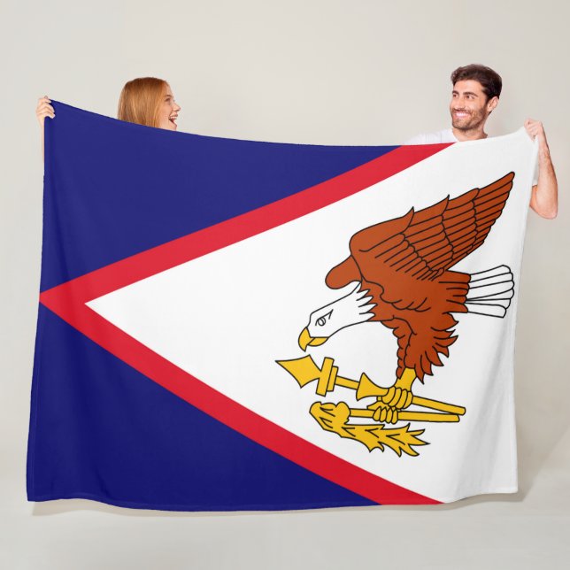 Amerikanisch-Samoa Fleecedecke (Beispiel)