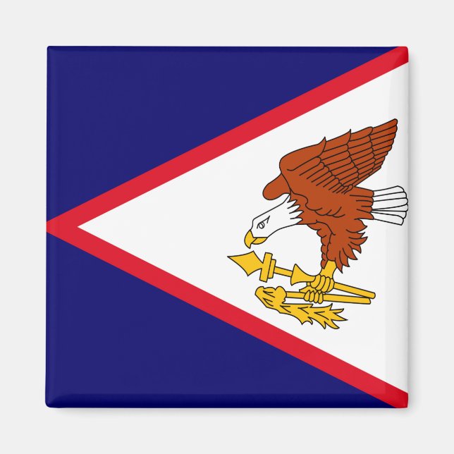 Amerikanisch-Samoa Magnet (Vorne)