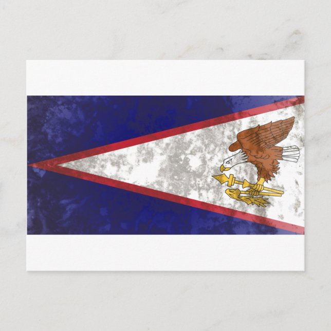 Amerikanisch-Samoa Postkarte (Vorderseite)