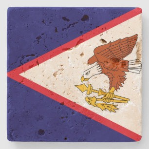 Amerikanisch-Samoa Steinuntersetzer