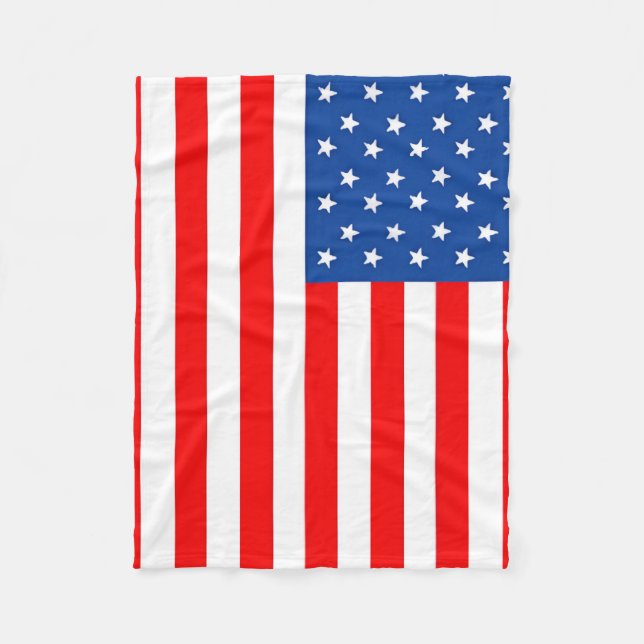 amerikanische Abdeckung Fleecedecke (Vorderseite)