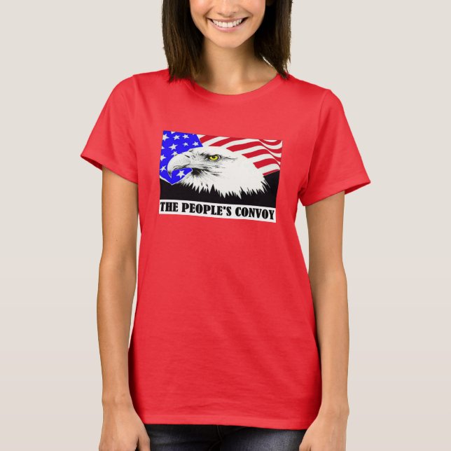 Amerikanische Adler T-Shirt (Vorderseite)