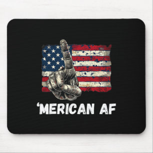 Amerikanische Af Flag 4. Juli Patriotic Gif Mousepad