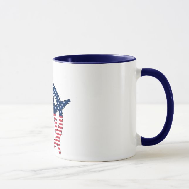 Amerikanische Anarchie-Tasse Tasse (Rechts)
