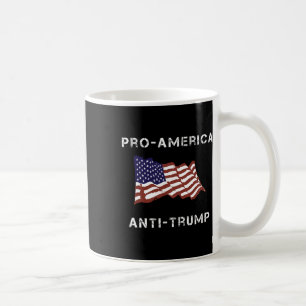 Amerikanische Anti-Trump-Flagge Kaffeetasse