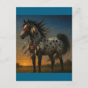 Amerikanische Appaloosa Horse Postcard - Honovi Postkarte