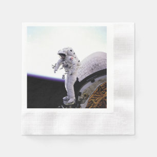 Amerikanische Astronaut Serviette