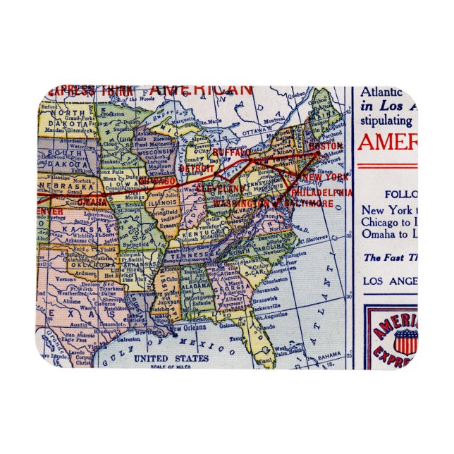 AMERIKANISCHE AUSDRÜCKLICHE VERSANDUNG MAGNET (Horizontal)