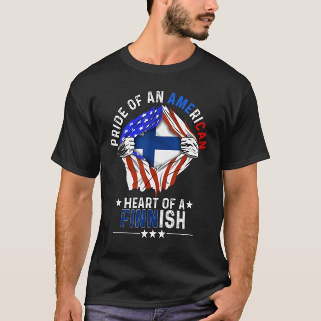 Amerikanische Außenpolitik in Finnland T-Shirt (Vorderseite)