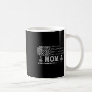 Amerikanische Badminton-Mama USA-Flagge Team Badmi Kaffeetasse