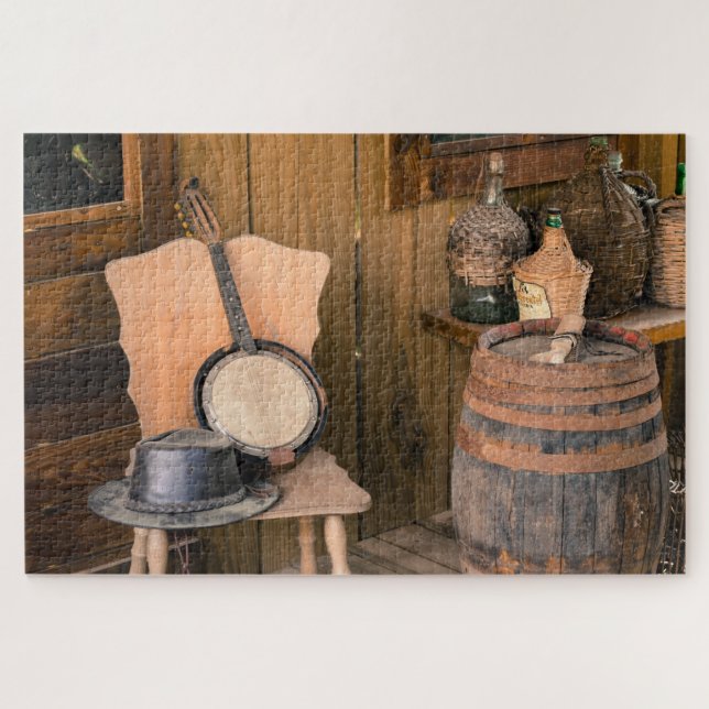 Amerikanische Banjo-Puzzle (Horizontal)