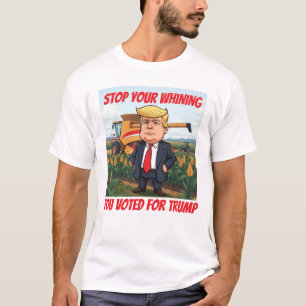 Amerikanische Bauer hören auf, Sie für Trump zu st T-Shirt