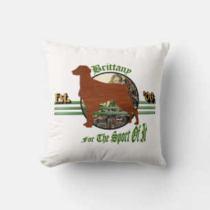 Amerikanische Bretagne Spaniel Geschenke Kissen