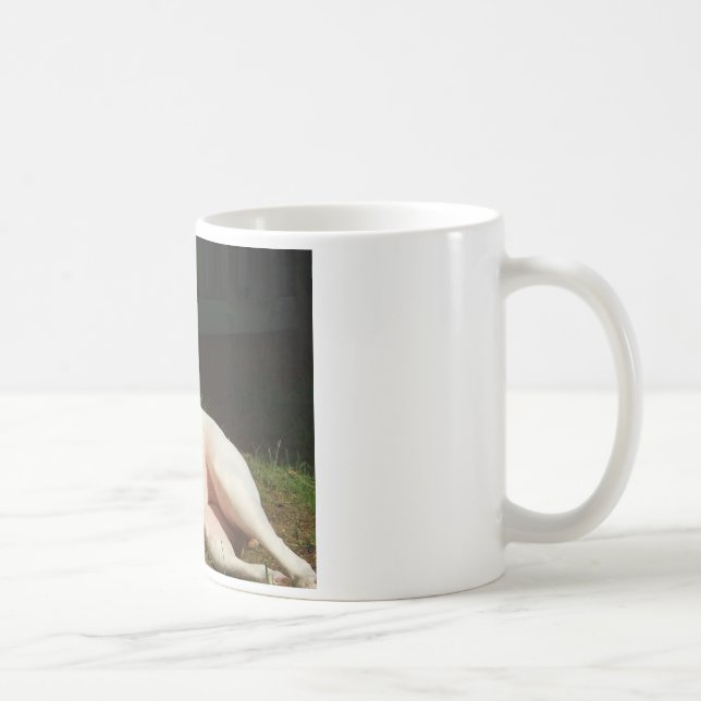 amerikanische Bulldogge Kaffeetasse (Rechts)