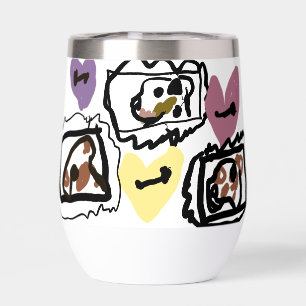 Amerikanische Bulldoggen-Herzen 