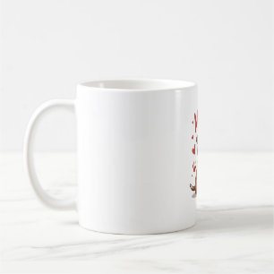 Amerikanische Bully-Mama Süße Hundefrau Lustige Fr Kaffeetasse