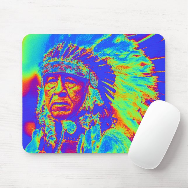 Amerikanische Cheffrau Art Mouse Mat Mousepad (Mit Mouse)