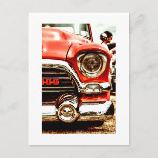 Amerikanische Classic Trucks Rot (1247) Postkarte