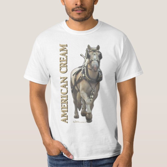 Amerikanische Creme T-Shirt (Vorderseite)
