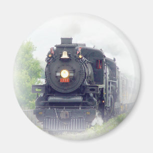 amerikanische Dampflokomotive Magnet