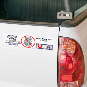 Amerikanische Demokraten Autoaufkleber