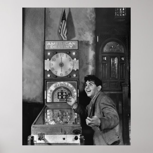 Amerikanische Destiny: 1940er Poster (Vorne)