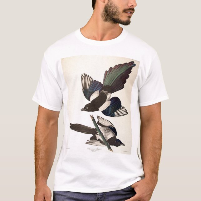 Amerikanische Elster T-Shirt (Vorderseite)