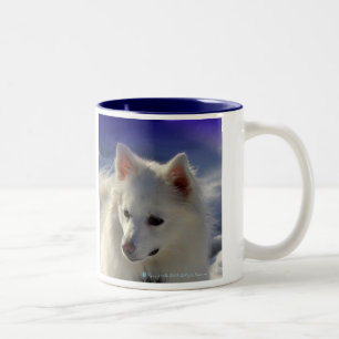 Amerikanische EskimoTasse Zweifarbige Tasse