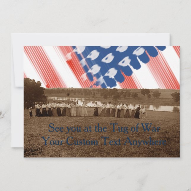 Amerikanische Fahne der 1890er Jahre, die von Frau Einladung (Vorderseite)