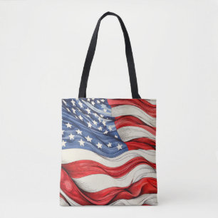 Amerikanische Fahne der Vereinigten Staaten Tasche