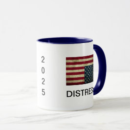 Amerikanische Fahne in Not Coffee Tasse
