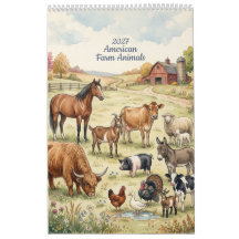 Amerikanische Farmtiere - Einzelseite 2027