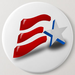 AMERIKANISCHE FLAG BUTTON