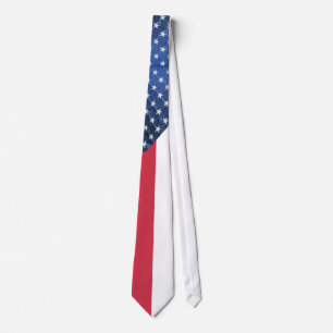 AMERIKANISCHE FLAG-KRAWATTE KRAWATTE