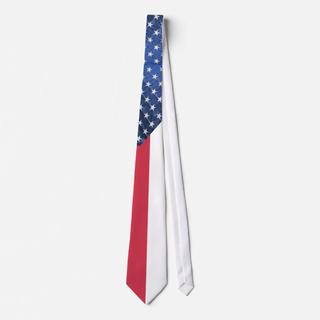 AMERIKANISCHE FLAG-KRAWATTE KRAWATTE (Vorderseite)