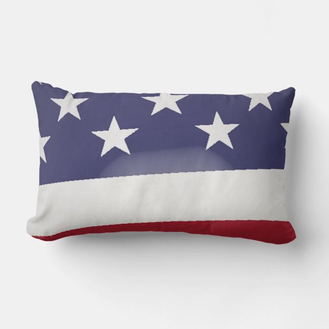 AMERIKANISCHE FLAG LENDENKISSEN (Vorderseite)