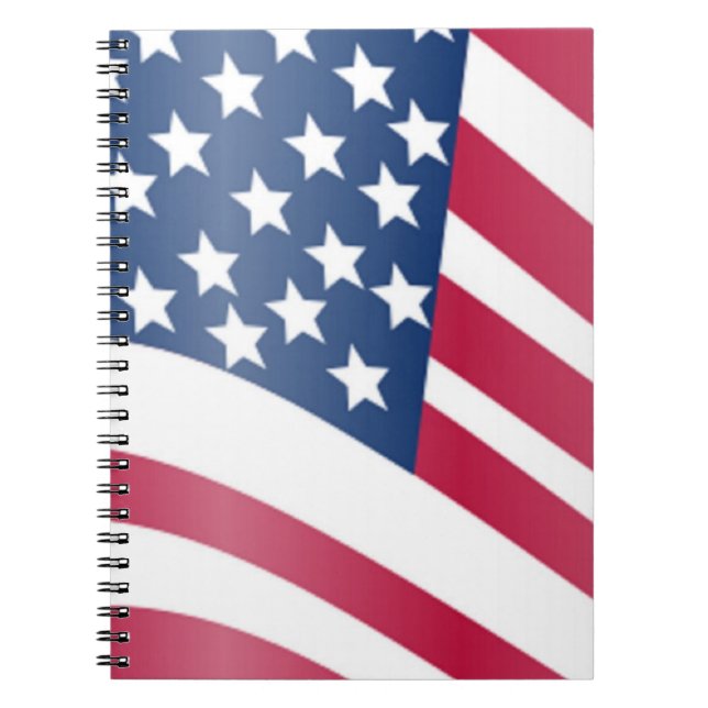 AMERIKANISCHE FLAG NOTIZBLOCK (Vorderseite)