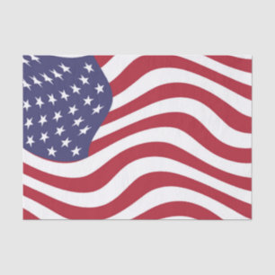 AMERIKANISCHE FLAG SEIDENPAPIER