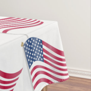 AMERIKANISCHE FLAG TISCHDECKE