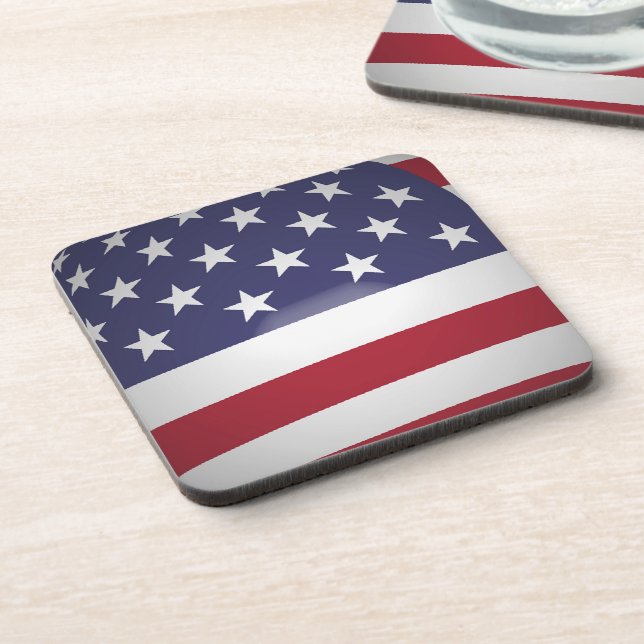 AMERIKANISCHE FLAG UNTERSETZER (Linke Seite)